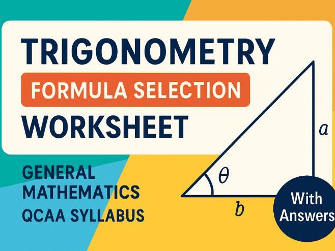 Unit 2 General Maths Trig Formula + Answers