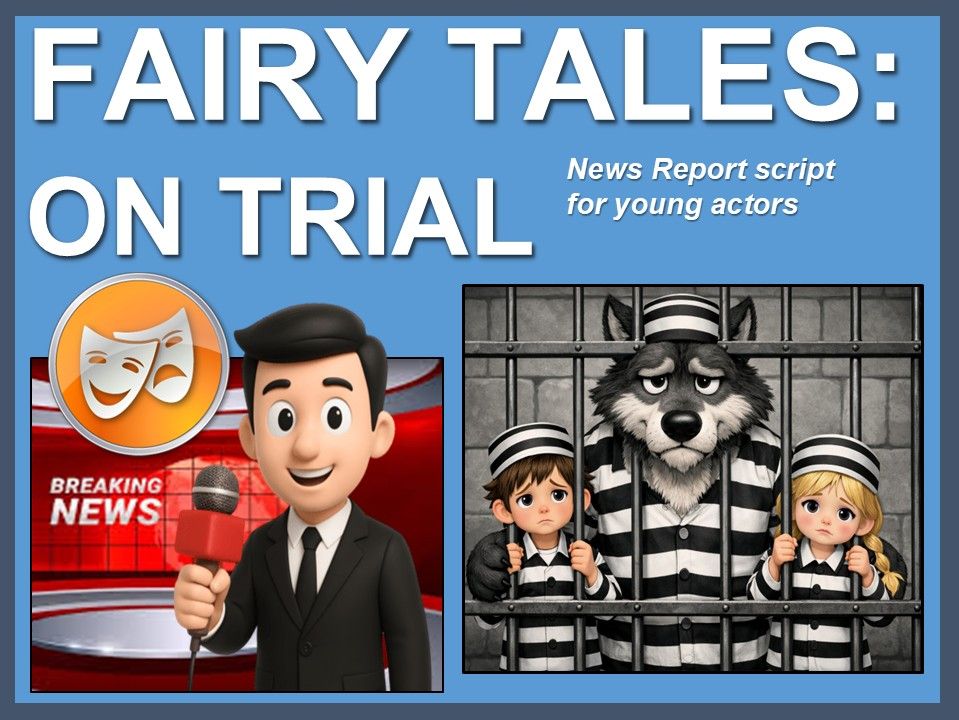 Fairytales on Trial: News report script bundle for young actors