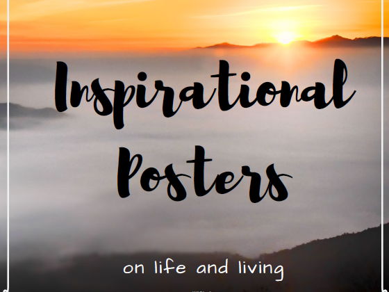 Growth Mindset: Inspirational Posters on Life and Living
