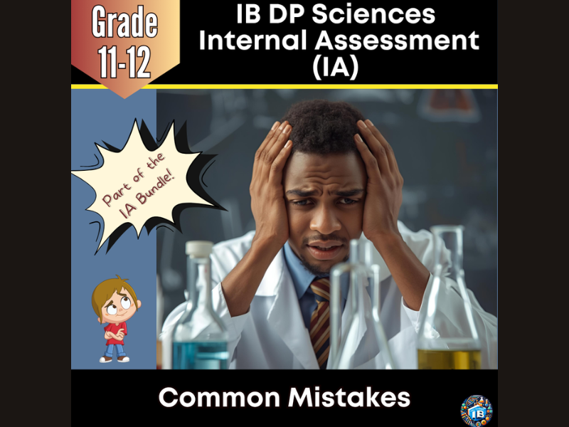 IB DP Sciences IA Common Mistakes Guide 2026