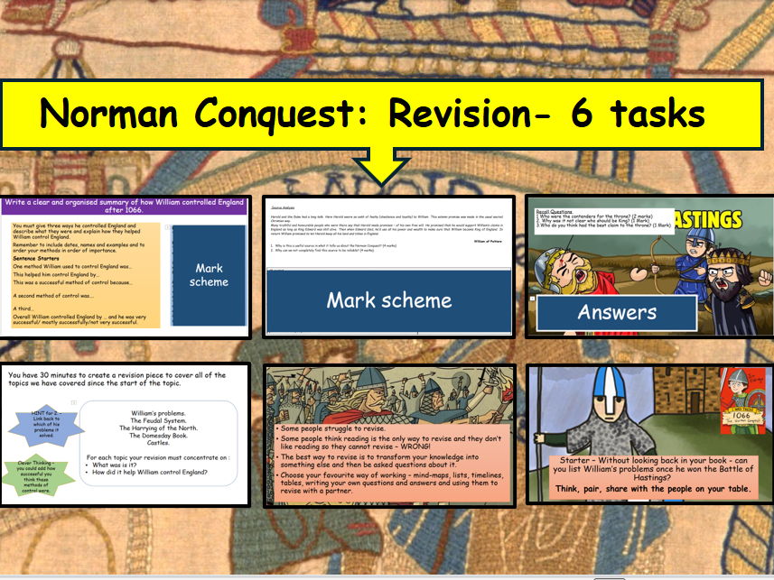 The Norman Conquest - Revision
