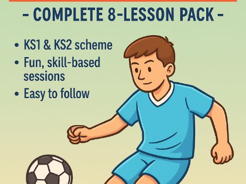 FREE Sample – Football (Soccer) Lesson 2 of 8: Dribbling, Awareness & Ball Protection