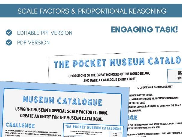 Scale Factors | Scaling | Proportional Reasoning | Task | Ratio & Proportion