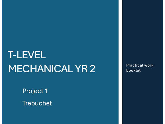T-Level Design and Development for Engineering project