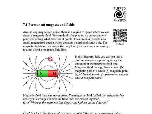 Permanent magnets and fields