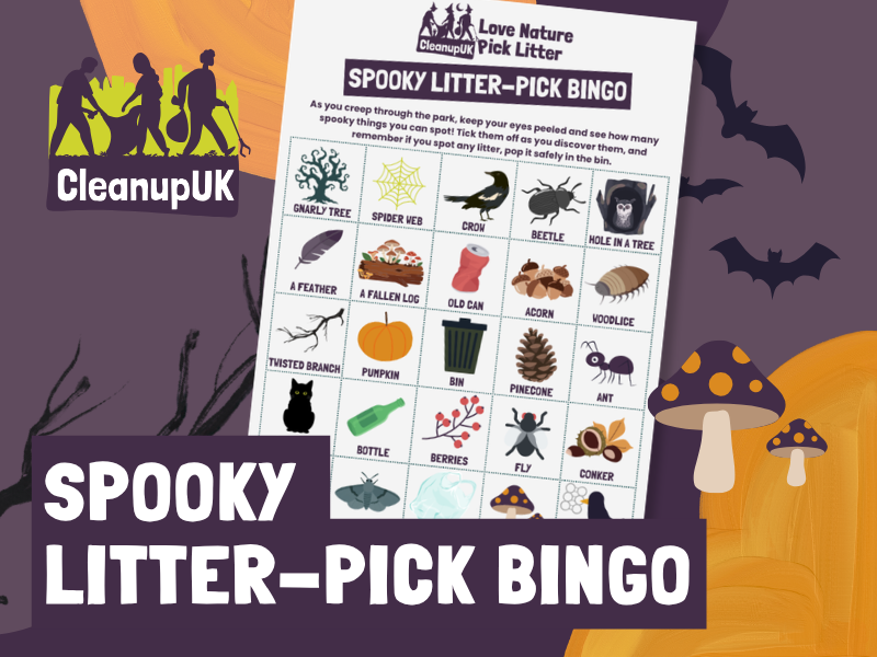 Spooky Litter-Pick Bingo – CleanupUK