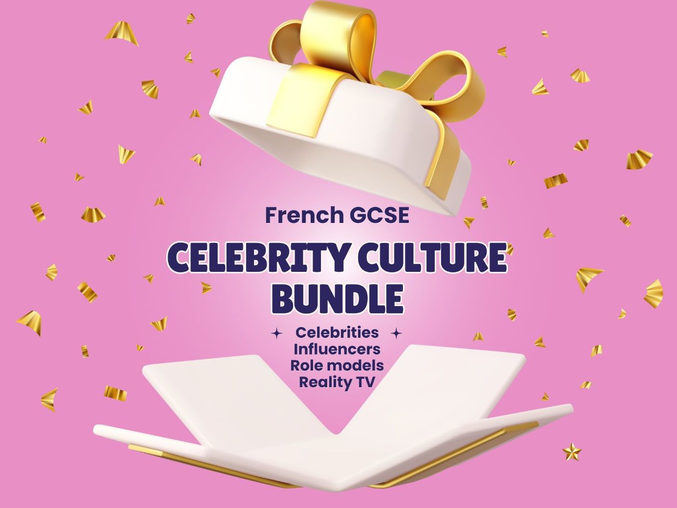 Celebrity culture bundle – French GCSE