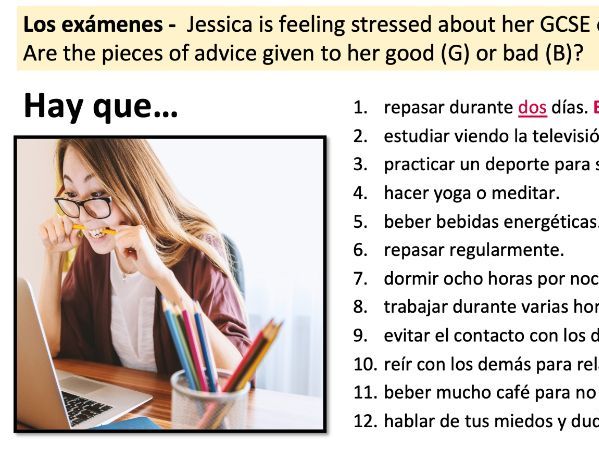 GCSE Spanish 3.3G – ¿Qué vas a estudiar después de los 16 años? (AQA Theme 1)