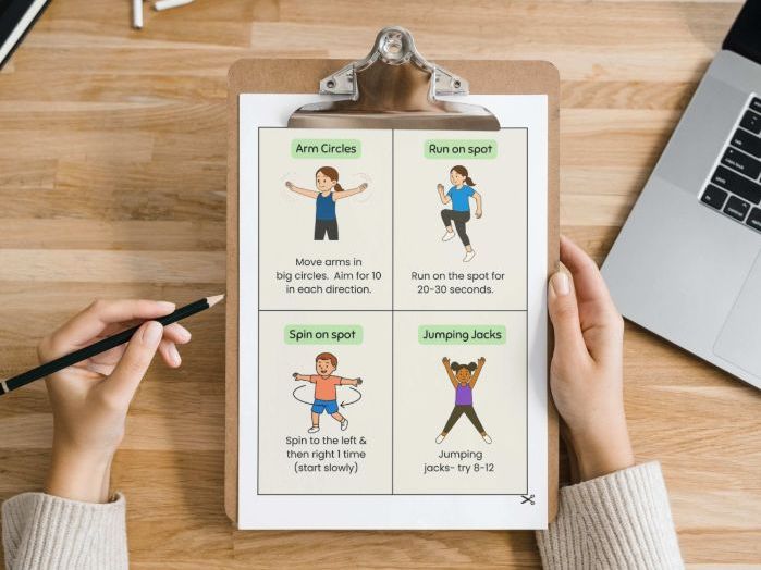 Movement & Brain Break Activity Cards. 28 Cards for Calm and Focus.
