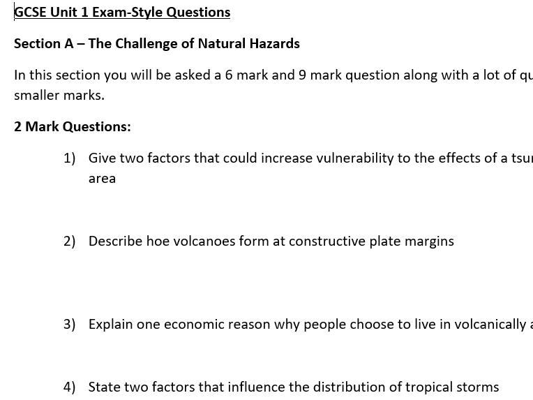 gcse-exam-style-questions-unit-1-aqa-teaching-resources