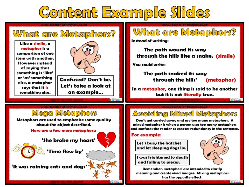 metaphors resources