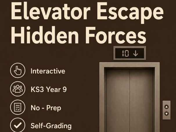 KS3 YEAR 9 HIDDEN FORCES | PHYSICS ESCAPE ROOM