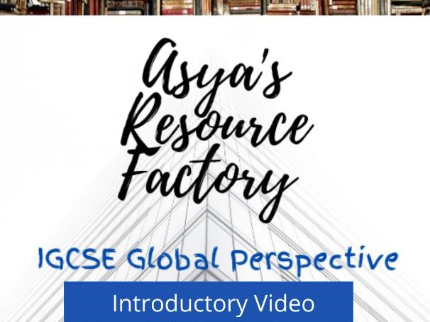 A Brief Intro to Global Perspectives 2018 Syllabus