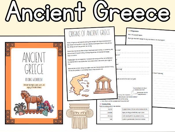 Ancient Greece: Reading Comprehension Workbook