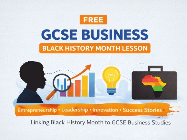 FREE GCSE Business Black History Month Lesson