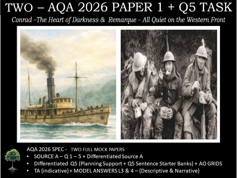 TWO - PAPER 1 | 2026 FULL MOCKS | Q5 TASKS