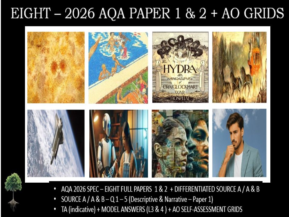 EIGHT - NEW PAPER 1 & 2 | 2026 FULL MOCK | + AO GRIDS