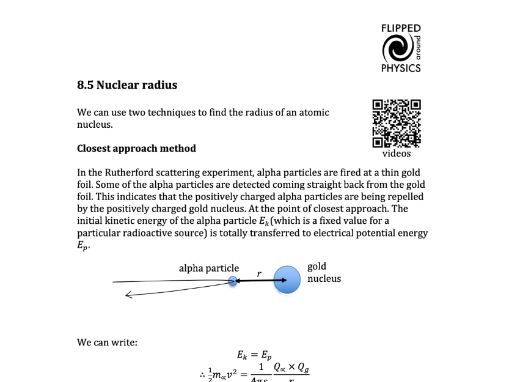 Nuclear radius