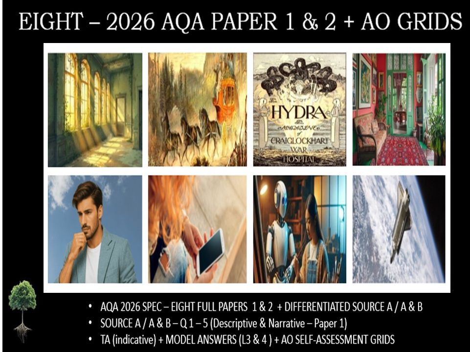 EIGHT - NEW PAPER 1 & 2 | 2026 FULL MOCK | + AO GRIDS