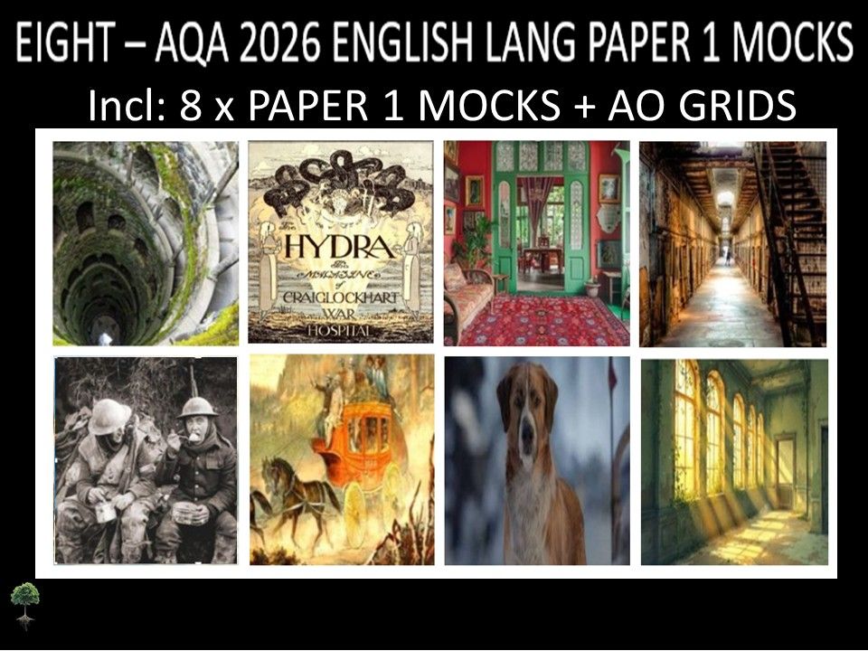 EIGHT - AQA PAPER 1 | 2026 FULL MOCKS | AO GRIDS