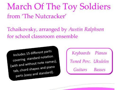 Classroom Performance: March Of The Toy Soldiers from 'The Nutcracker' with backing track