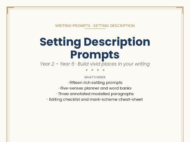 Setting Description Prompts