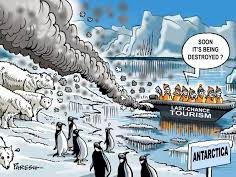Antarctica Enquiry Leave only Footprints