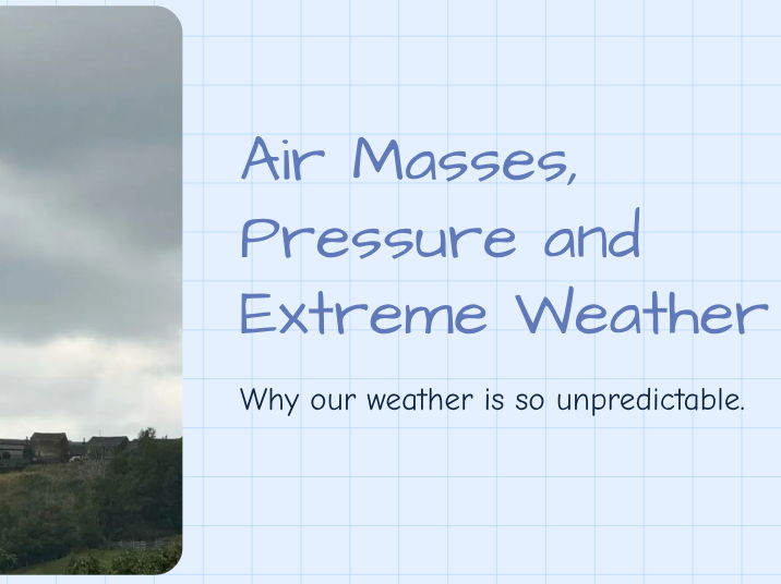 Year 7 - Weather - Air Masses, Pressure and Extreme Weather