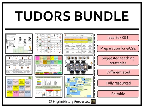 KS3 History: Tudors Complete Bundle