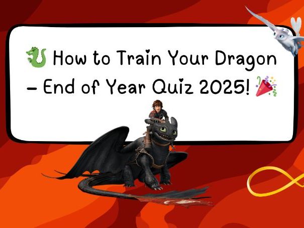 How to Train Your Dragon Quiz 2025 (primary)