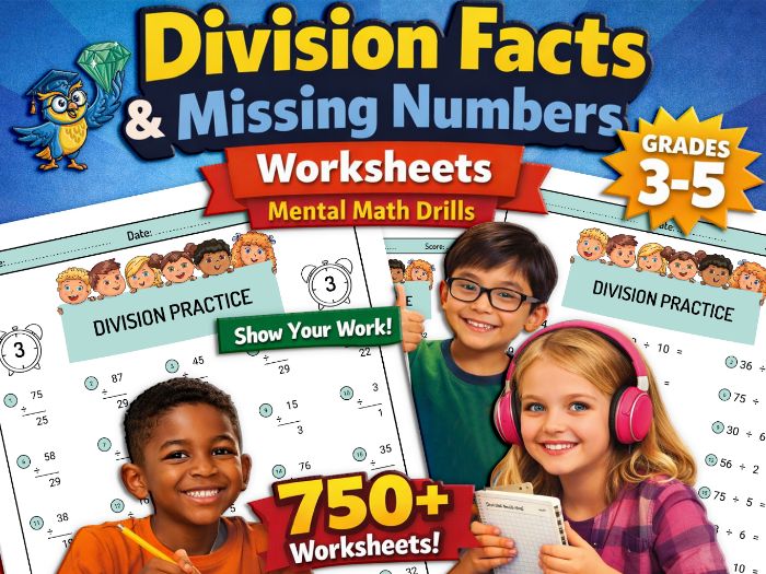 Division Drills & Missing Divisors