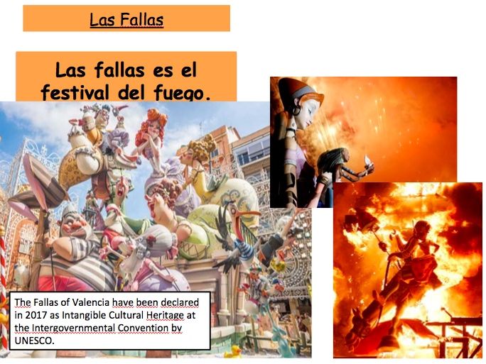 LAS FALLAS de Valencia - Cultural Lesson AS/ALevels or KS4