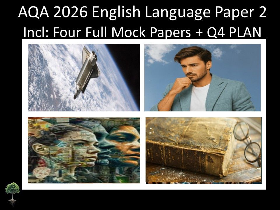Four AQA 2026 GCSE English Language Paper 2 Mocks | Q4 Plan