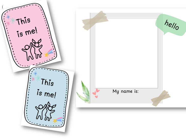 This is me Template EYFS