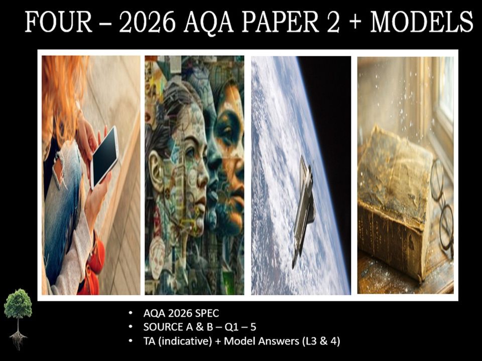 FOUR - AQA PAPER 2 | 2026 FULL MOCKS | MODELS