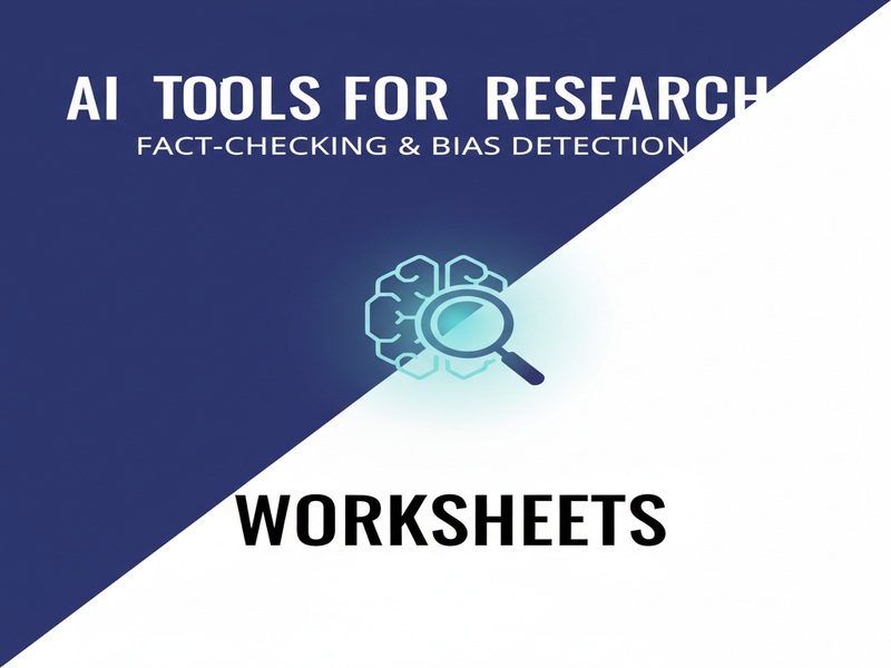 AI Tools for Research – Fact-Checking & Bias Detection Worksheets