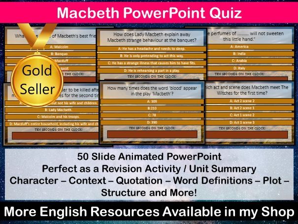 Macbeth Quiz