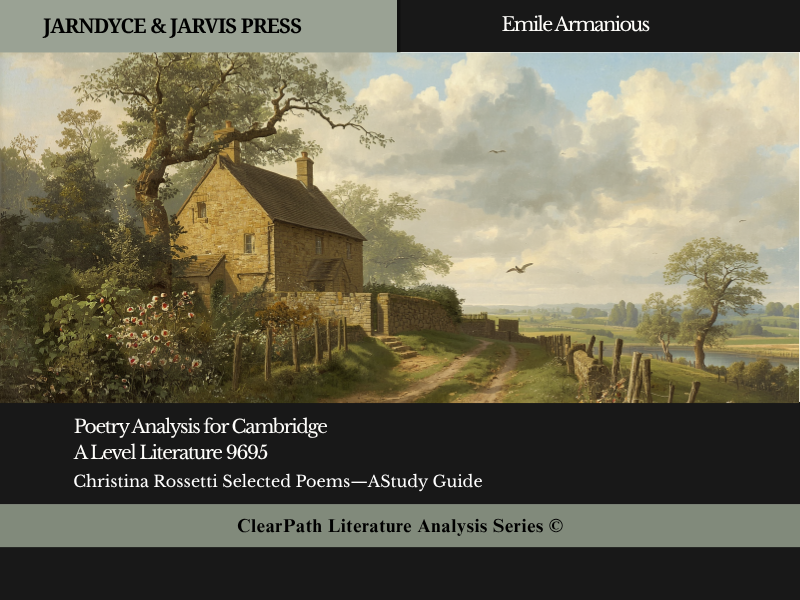 CIE A Level 9695 Christina Rossetti | In-Depth Analysis of the 30 Set Poems