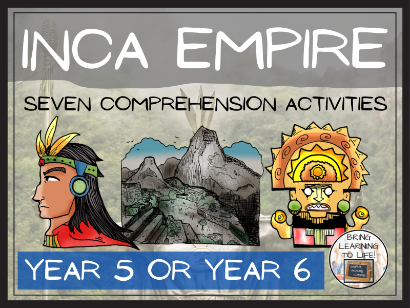 Inca Empire Reading Comprehension Bundle | Year 5 or Year 6