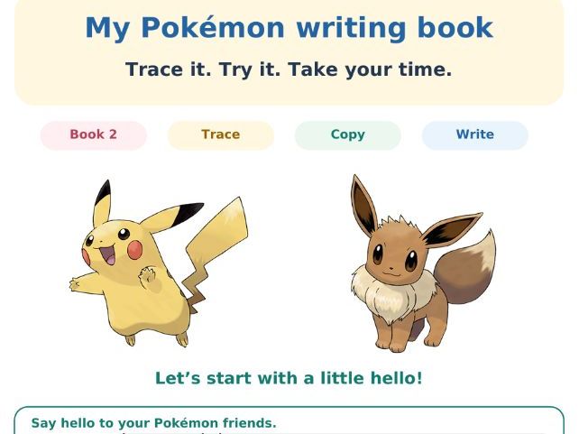 Ks3 Learning booklet - Pokemon Themed