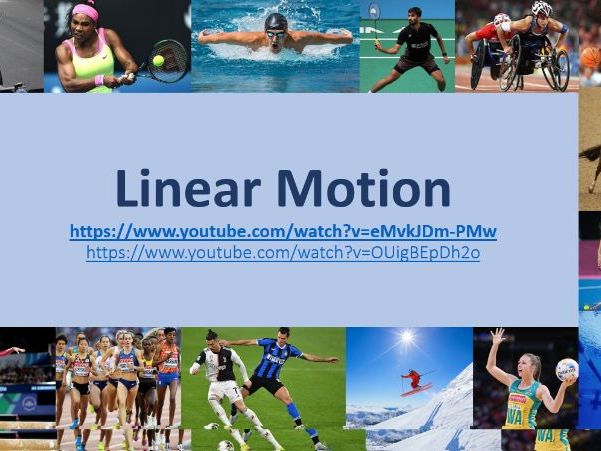 EDEXCEL A LEVEL PE FULL LESSON Yr2 Chapter 3 - Linear Motion