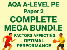 AQA A-Level PE | Paper 2 COMPLETE MEGA BUNDLE | Factors Affecting Optimal Performance | All 4 Sections