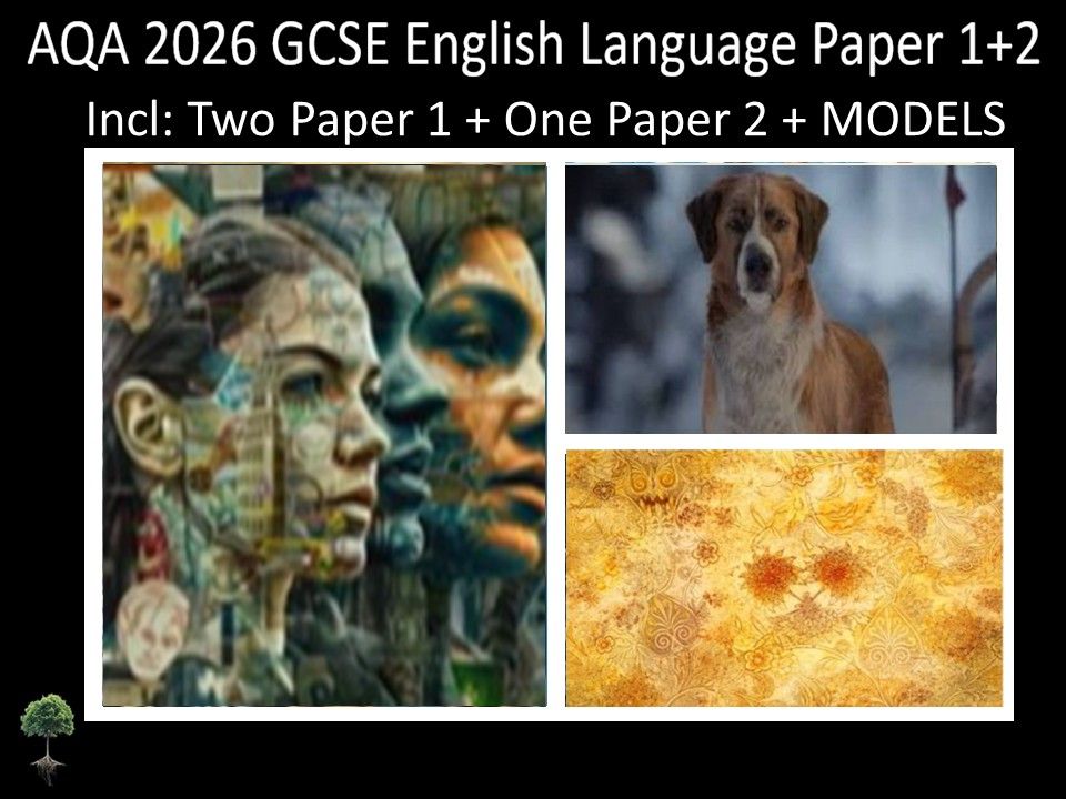 Three AQA 2026 GCSE English Language Paper 1 & 2 Mocks | Models