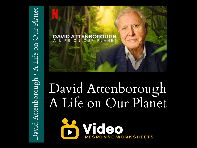 David Attenborough - A Life on Our Planet - Video Response Worksheet and Key
