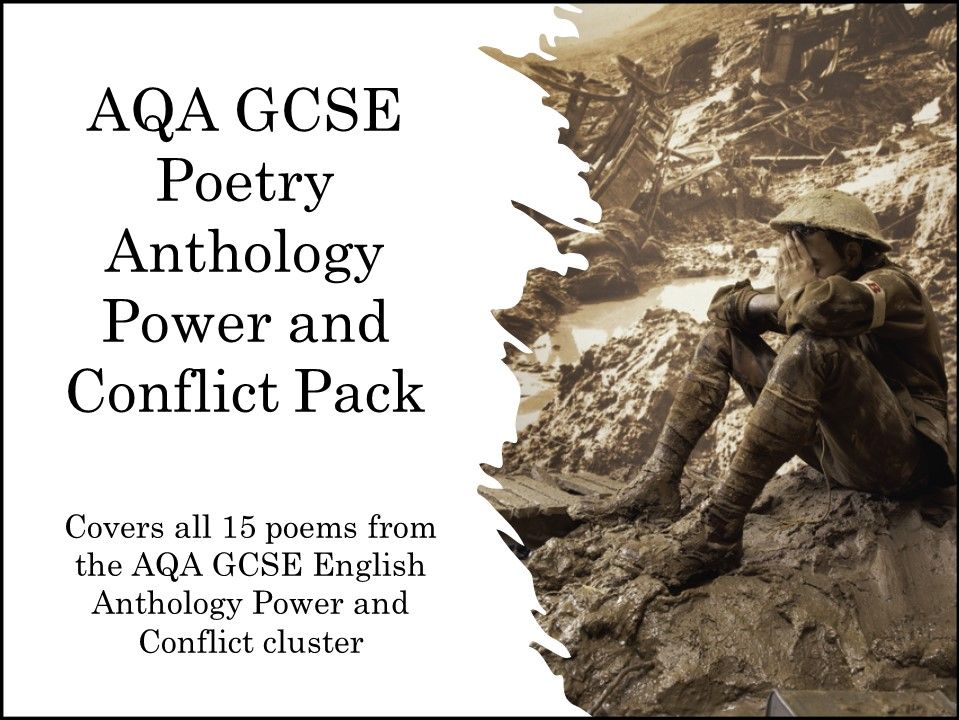 AQA GCSE Poetry Anthology - Power and Conflict Pack