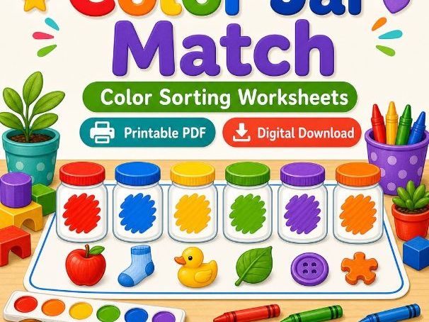 Color Jar Match