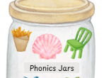 Phonics Segmenting Jars