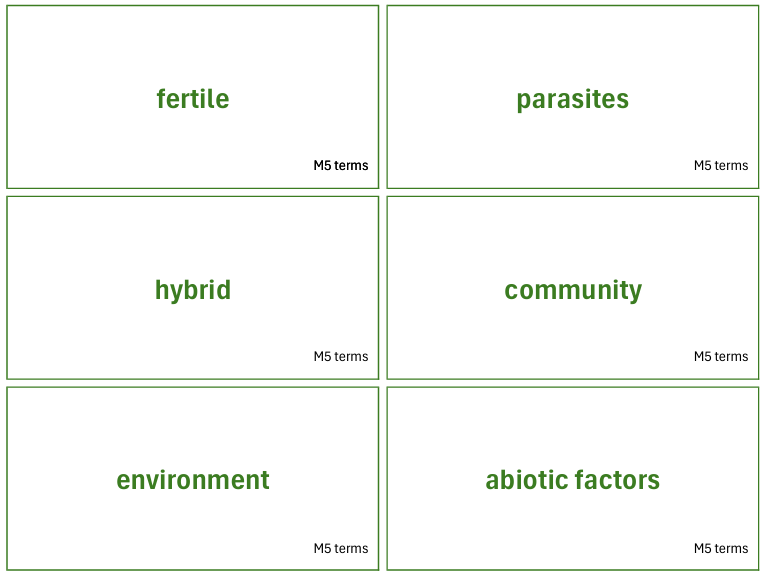 Cambridge iGCSE Marine Science Flashcards M5