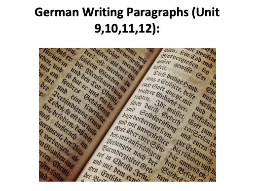 the essay german translation