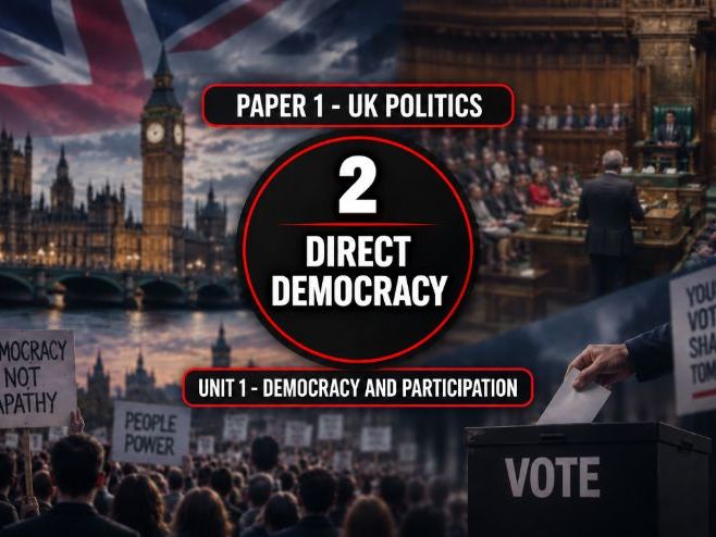 2 Democracy and Participation - Democracy in the UK - Direct Democracy